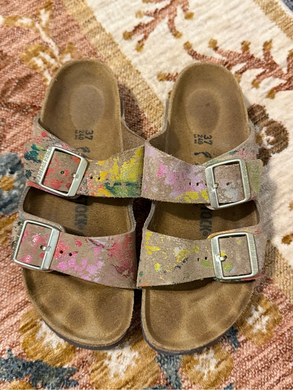 Birkenstock Arizona Paint Print - Picture 2 of 6